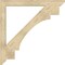 Ekena Millwork Merced Slat Rough Sawn Bracket, Douglas Fir, 4"W x 46"D x 46"H BKT04X46X46MRC06RDF - alternate 3